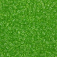 Miyuki delica kralen 11/0 - Transparent Lime DB-1106